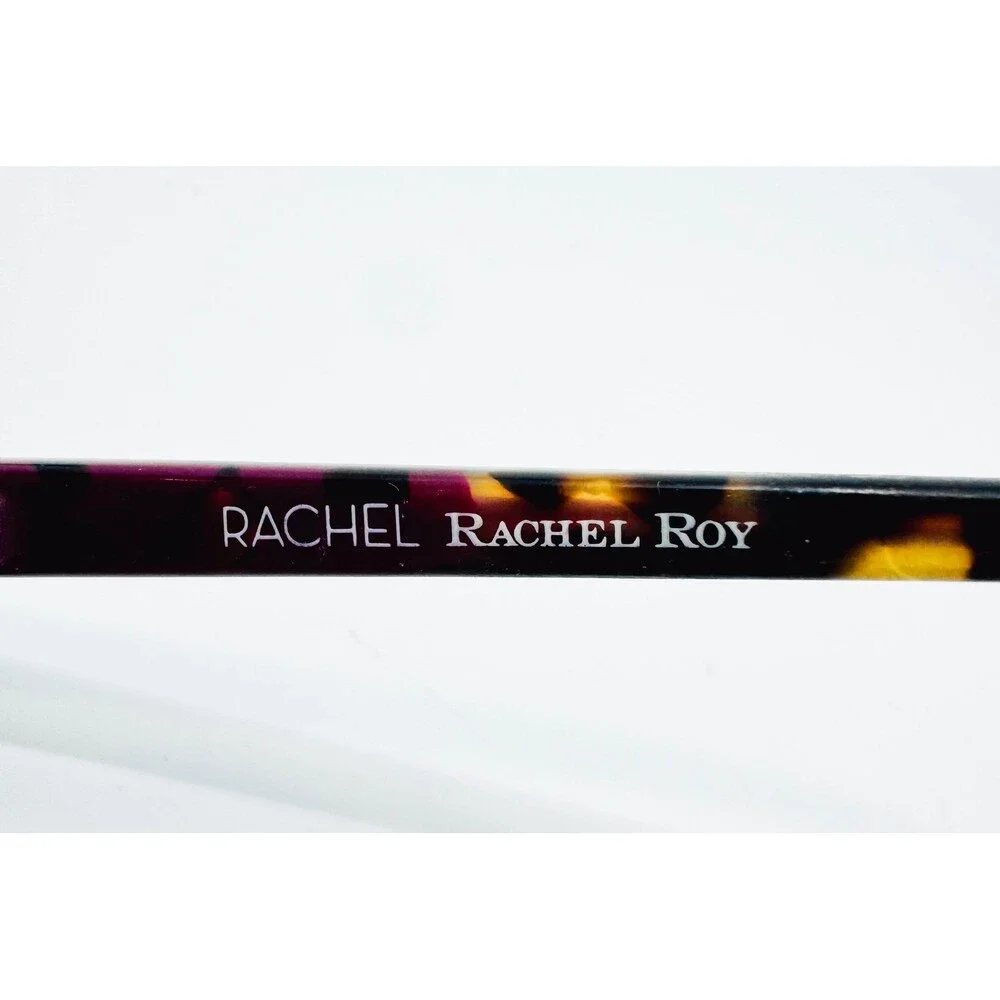 Rachel Rachel Roy Eyeglass Frames Womens Purple Tortoise Trust 52-16-135 44897